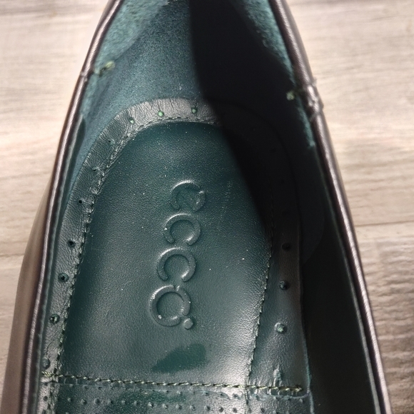 Ecco Black Noir Women's Sculptured Pumps EUR 38 US 7/7.5 - Picture 7 of 13